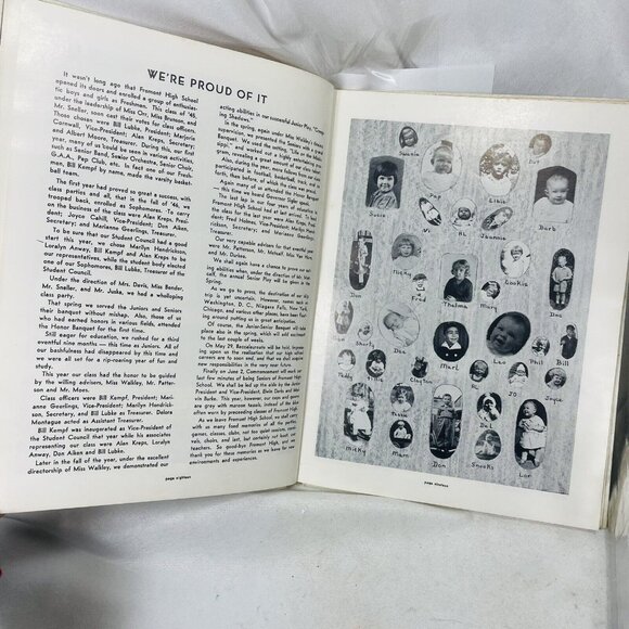 1949 Fremont High School Annual Yearbook Michigan MI Mogul Vintage - Picture 7 of 10